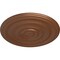 Ekena Millwork Carton Smooth Ceiling Medallion (Fits Canopies up to 9 1/8"), 29 1/8"OD x 1 1/2"P, Polished Copper CM29CAPOS - alternate 2